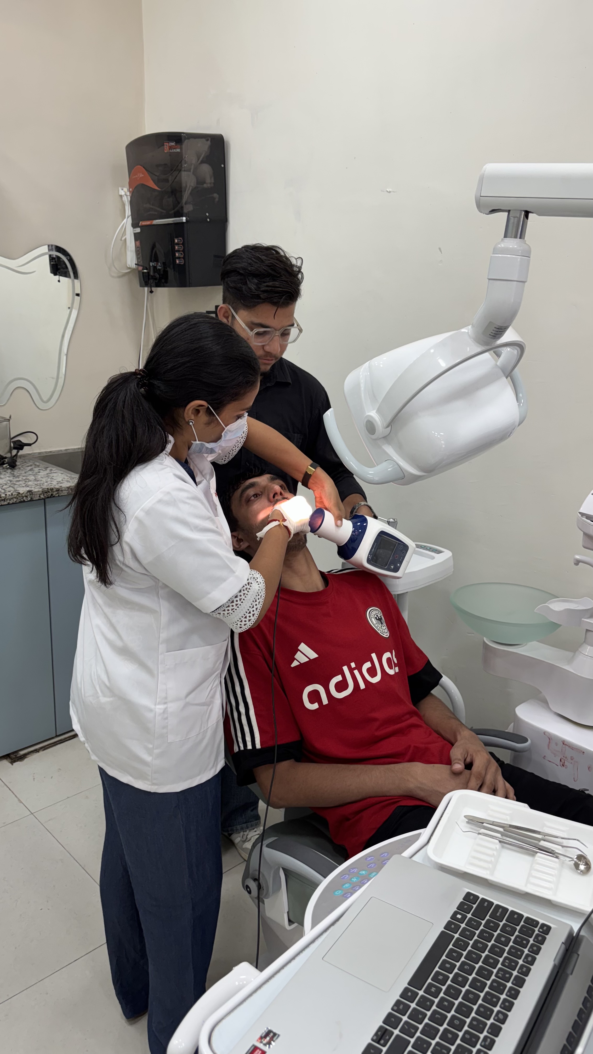 Professional dental treatment